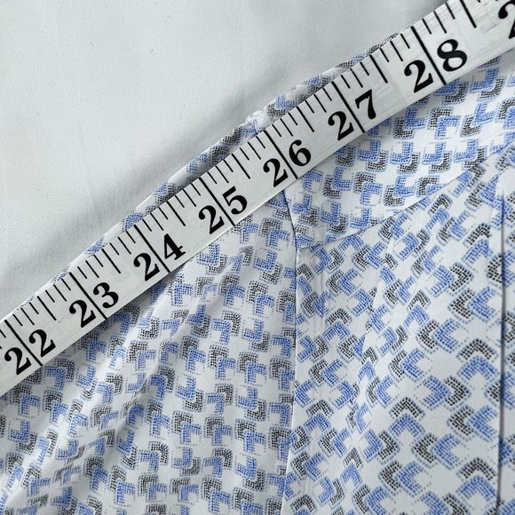 Robert Graham Modern Americana Men's 2XL Blue/Black Button Up Tailored Shirt - Picture 11 of 14